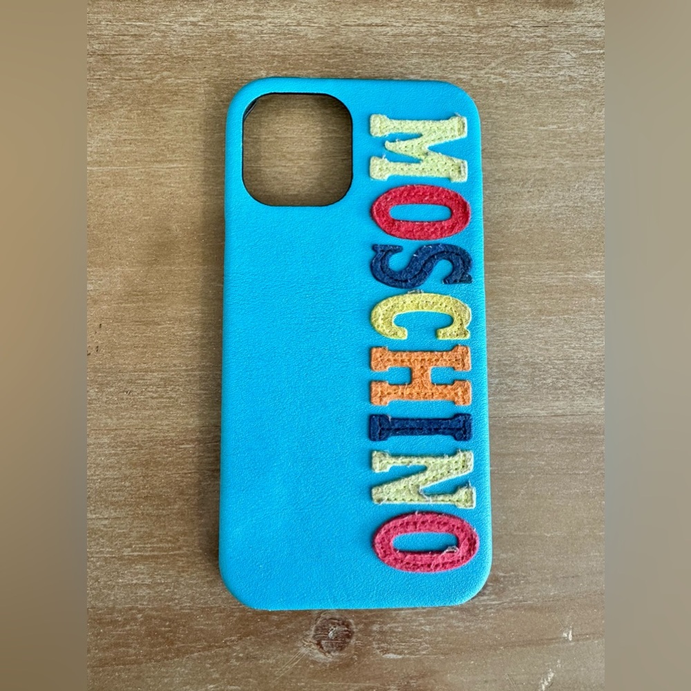Moschino 12 pro max phone case